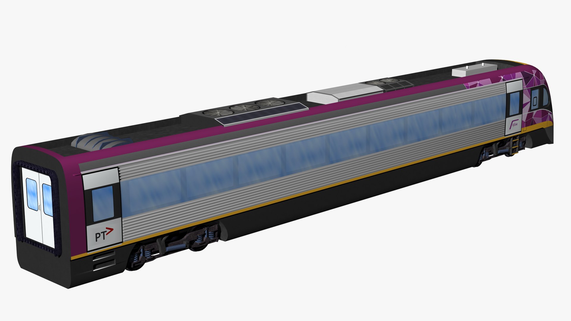 Australian Vline Vlocity Diesel Passenger Train 3D Model - TurboSquid ...