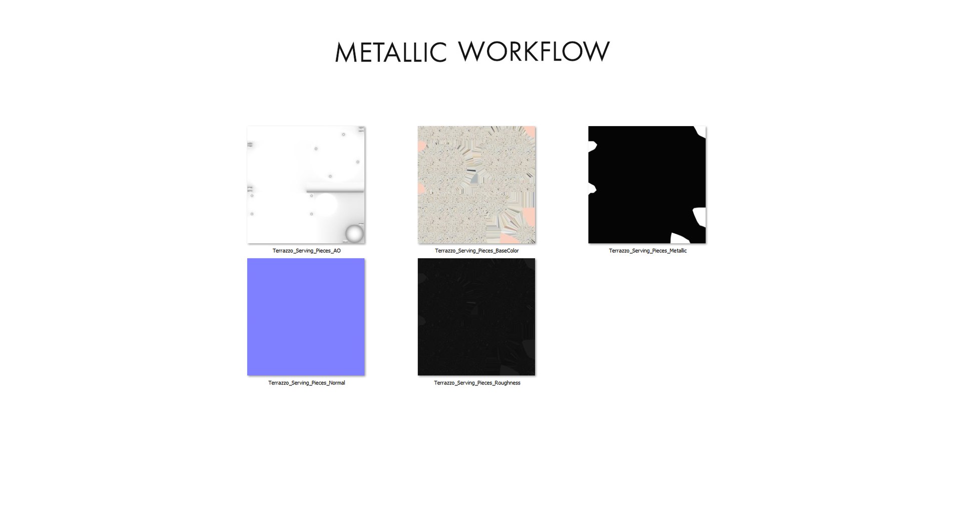 realistic terrazzo serving pieces 3D model https://p.turbosquid.com/ts-thumb/CL/Uj1qtH/XbqOrN0b/textures_metallic/jpg/1572435809/1920x1080/fit_q87/b2d92c46554826ca128707fa49be34e6231eeb93/textures_metallic.jpg