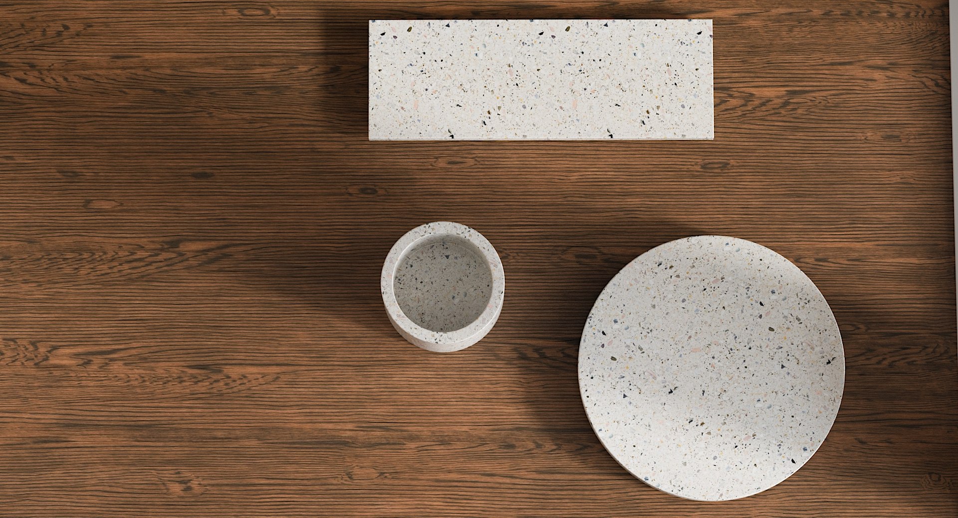 realistic terrazzo serving pieces 3D model https://p.turbosquid.com/ts-thumb/CL/Uj1qtH/grQsCu8t/_view05/jpg/1572435595/1920x1080/fit_q87/e2936552767301ff7df6b0351f734c5116562ec6/_view05.jpg