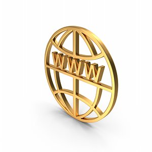 Web Icon Gold model