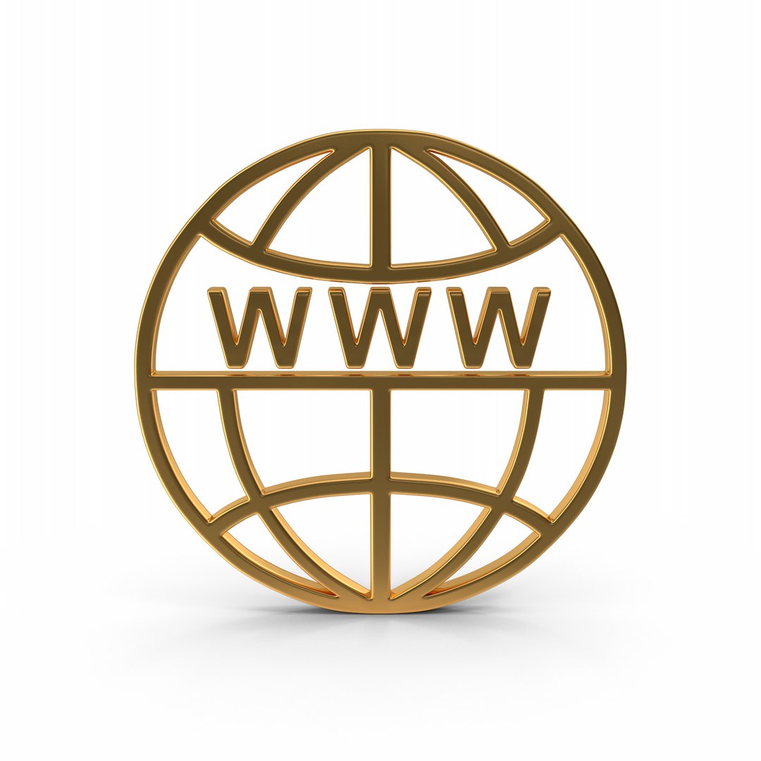Web Icon Gold Model - TurboSquid 2316644