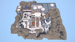 3D unity scifi model