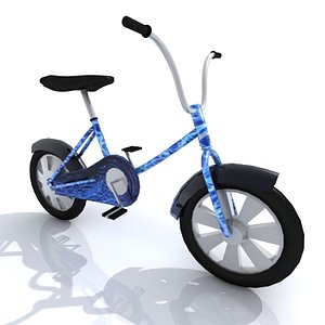 3d model kids bike