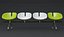 Fjord Bench Four Sistema Iray + 3ds max