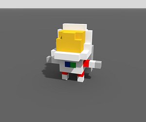 Voxel Astroanut (+Astronaut with Camera)