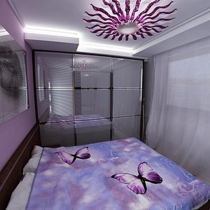 3d model bedroom furnitures easy
