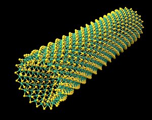 MoS2 nanotube