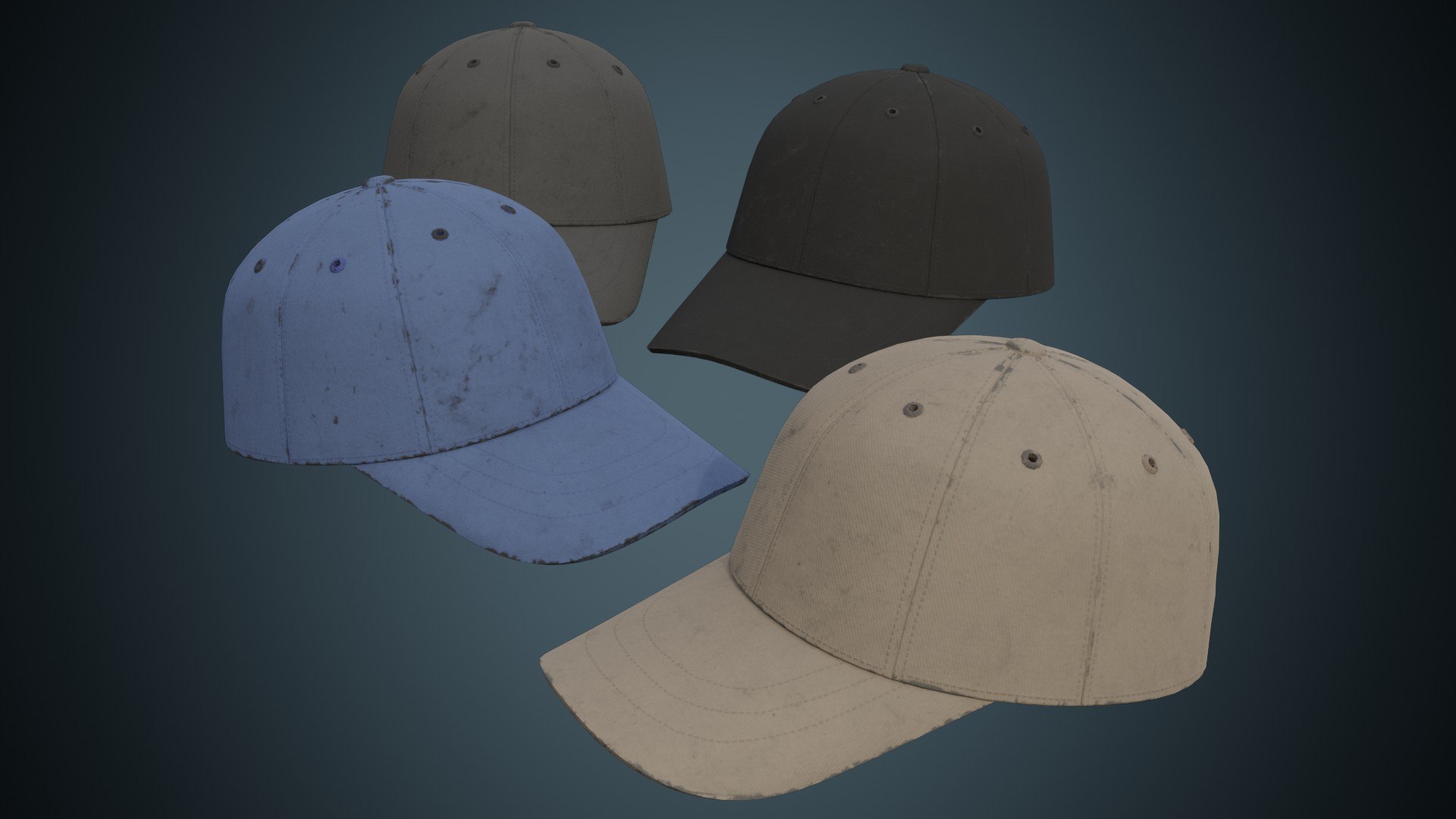 Baseball Cap 1B model - TurboSquid 2016577