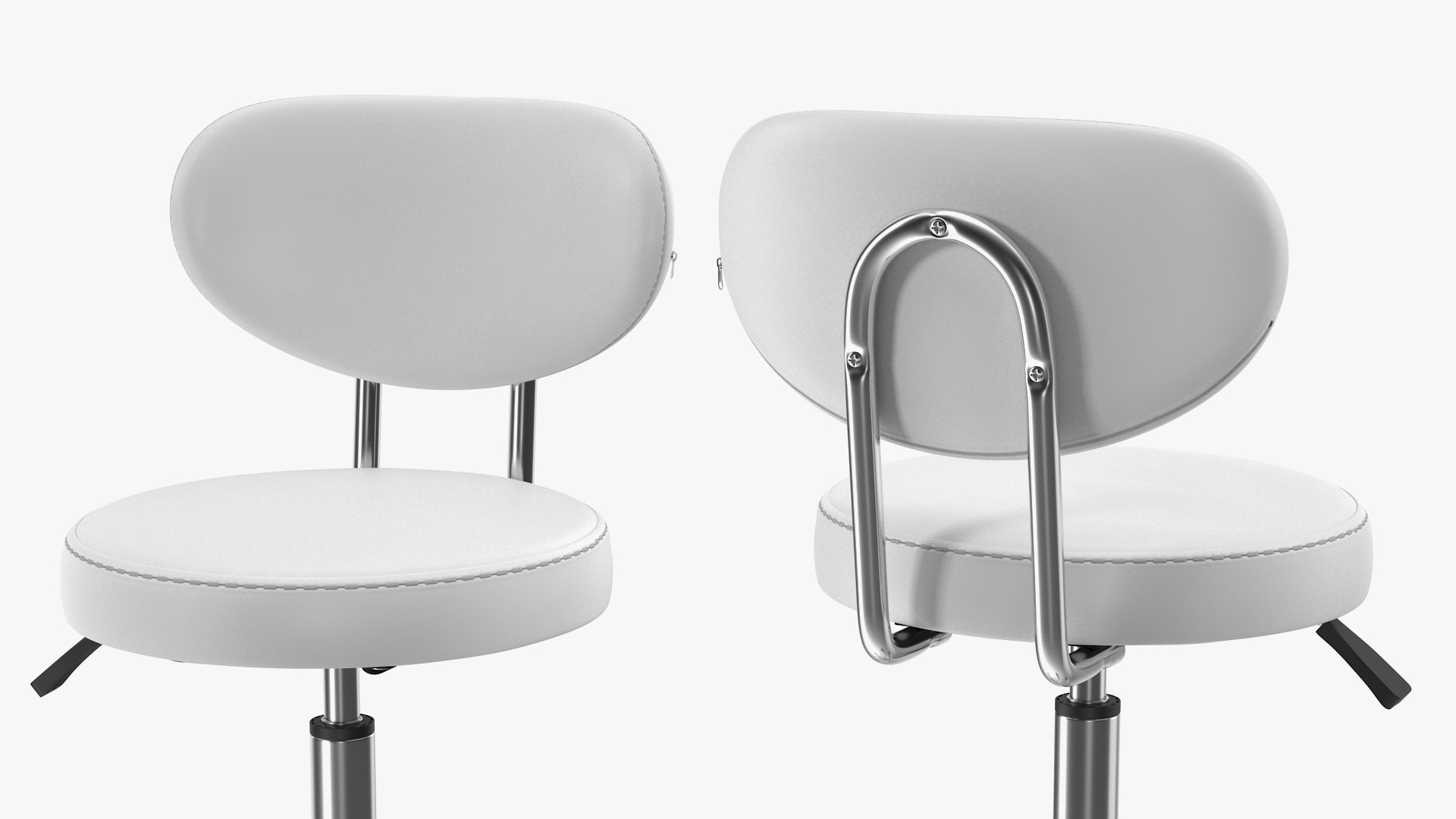 3D Doctors Office Chair White TurboSquid 2065881