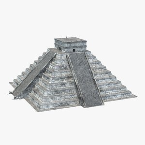 Kukulkan Temple Mayan Pyramid