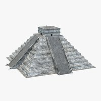 Kukulkan Temple Mayan Pyramid