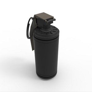 3d model of grenade flash