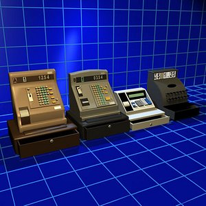 Cash Registers Collection 01