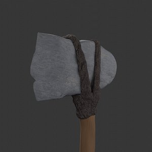 3D Stone Axe