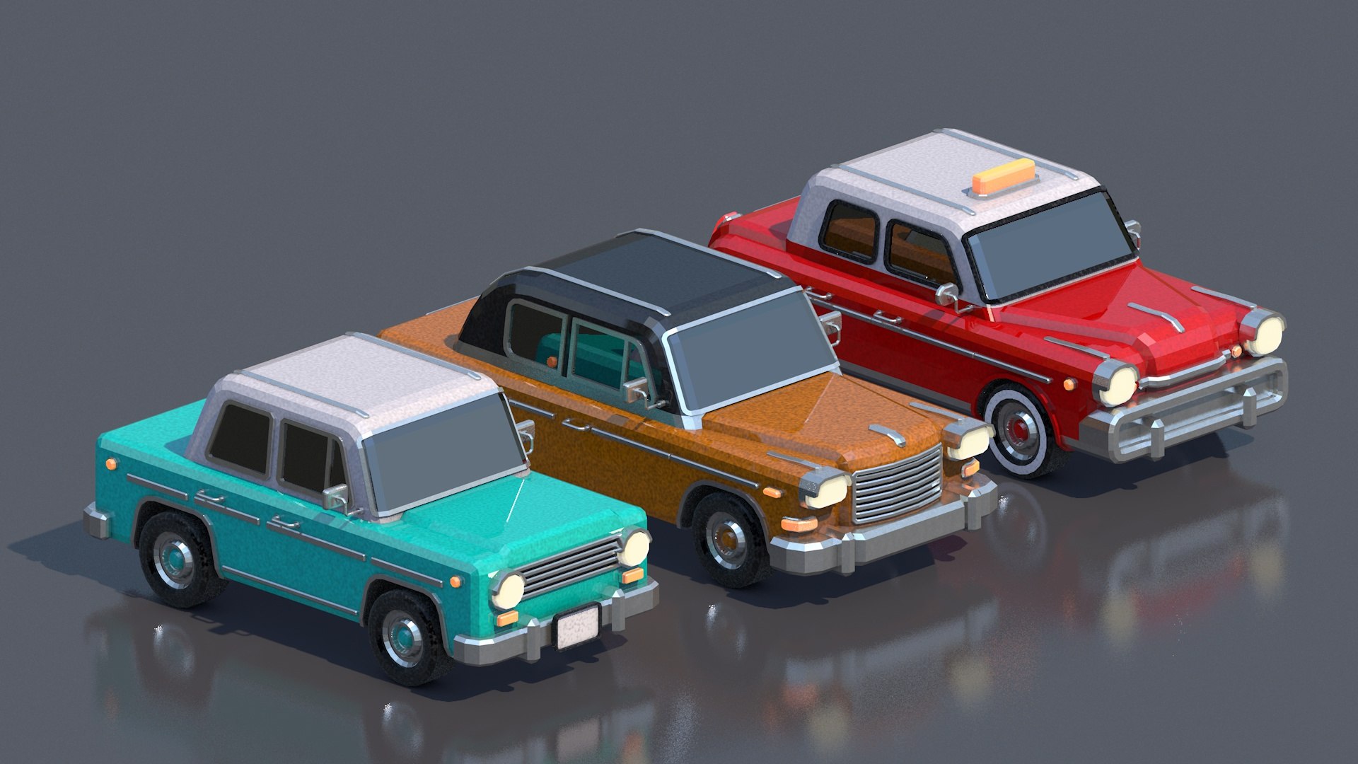 Set of lowpoly cars 3D model https://p.turbosquid.com/ts-thumb/CM/0Xkxpi/b6/10_tekler/jpg/1656080134/1920x1080/fit_q87/fa93892c95fff55237b71634bec08ccc2cb17649/10_tekler.jpg