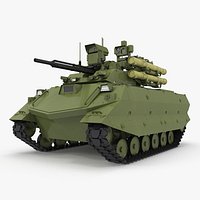Uran-9 UCGV Tank Drone