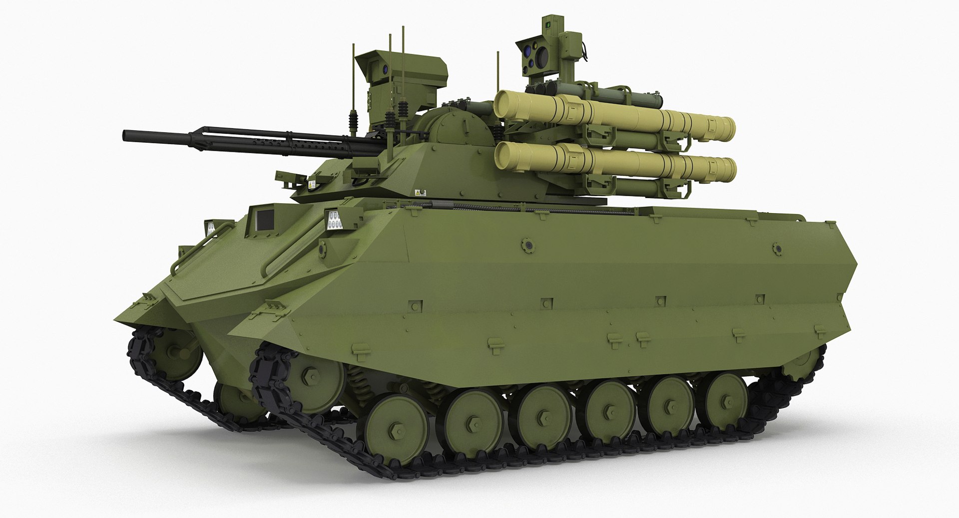 Uran-9 Ucgv 3D Model | 1147443 | TurboSquid