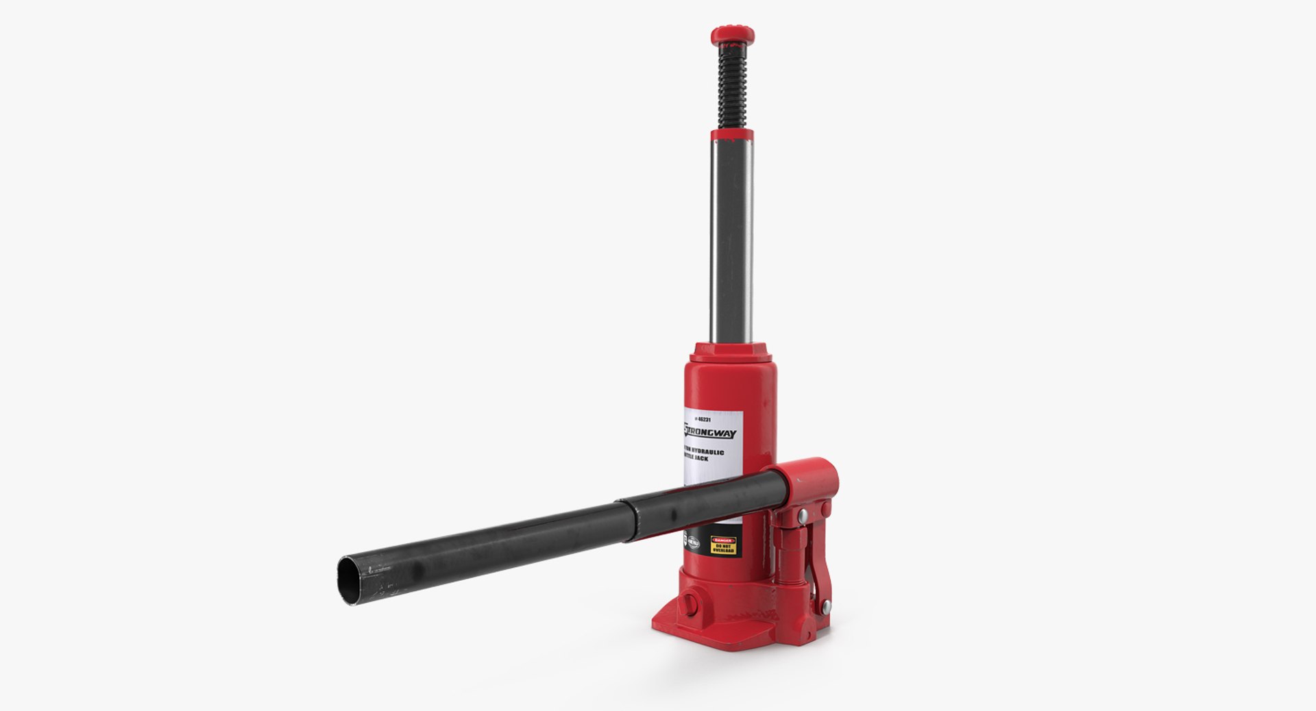 Hydraulic Bottle Jack 3D model preview