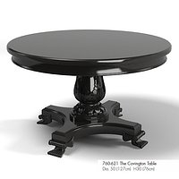Drexel covington dining pedestal table 760-621