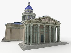 France Pantheon 3D model