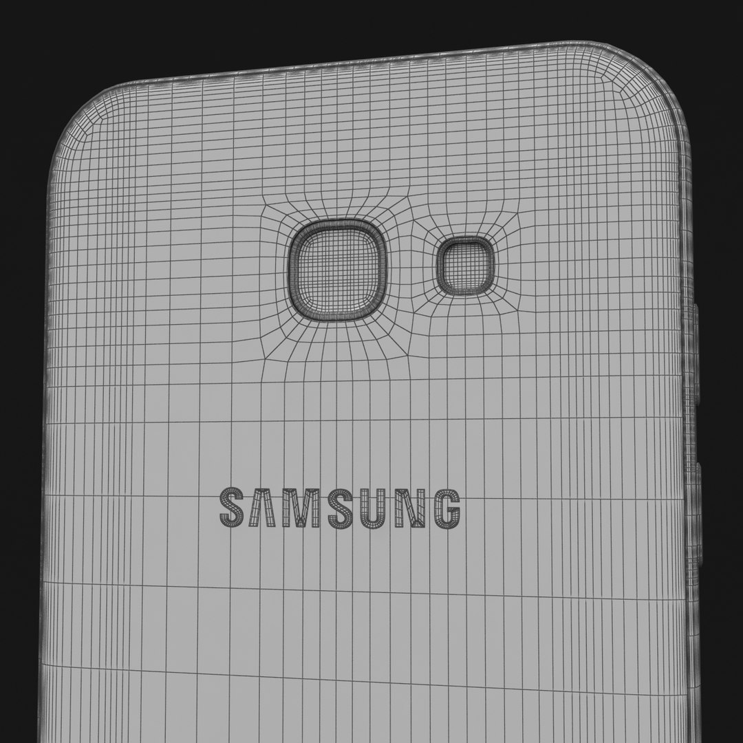 Samsung Galaxy A5 2017 3d Model