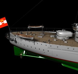 babenberg austro-hungarian empire 3D model