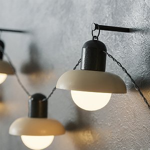 3D Garden Garlandx model