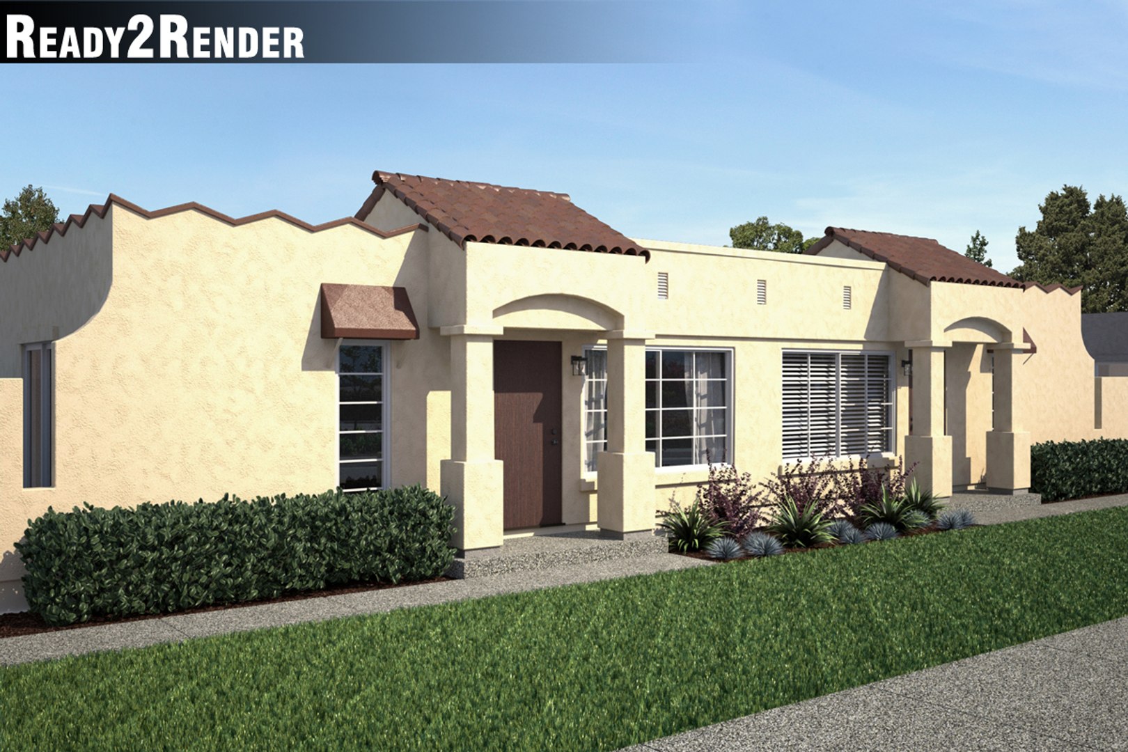 ornamental grass maxwell render max