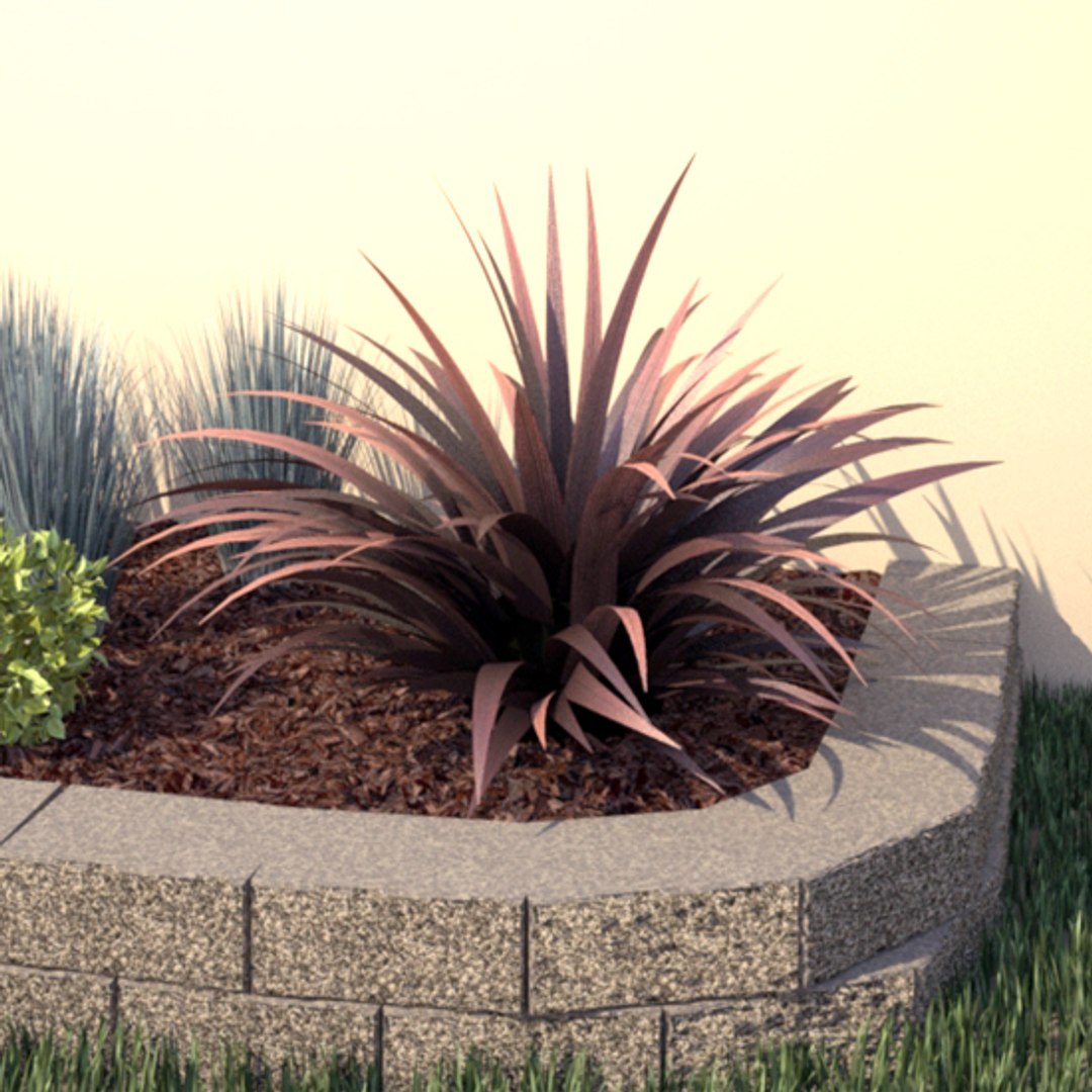ornamental grass maxwell render max