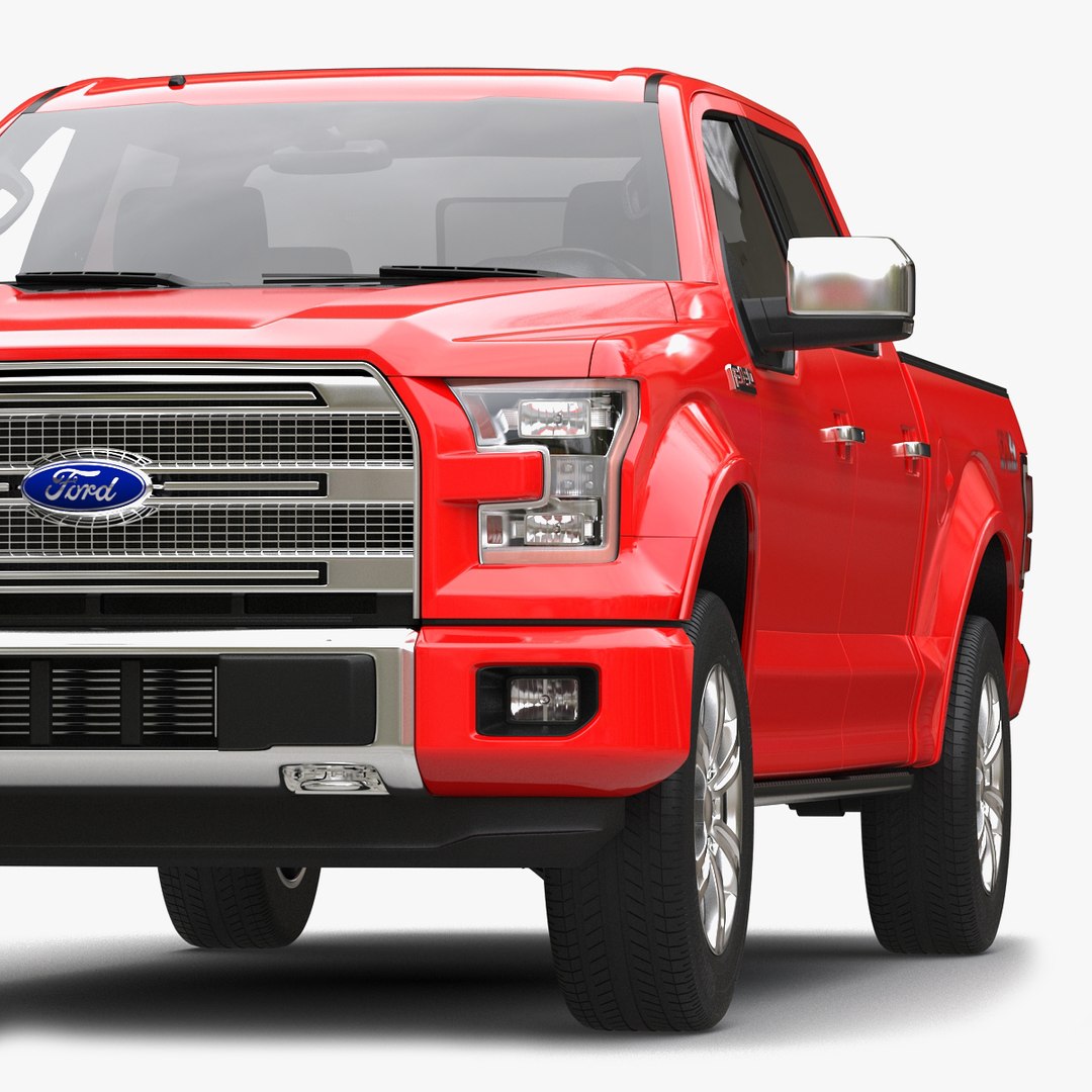 Ford F-150 SuperCrew 2015 3D model preview
