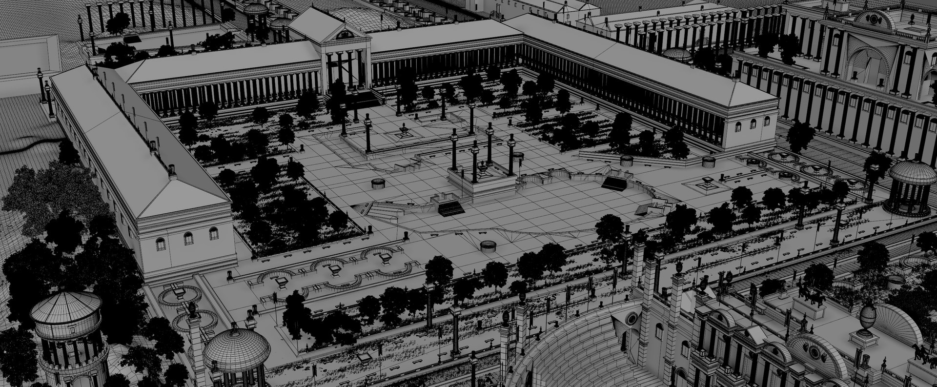 Augusteum Complex Model - TurboSquid 2351350