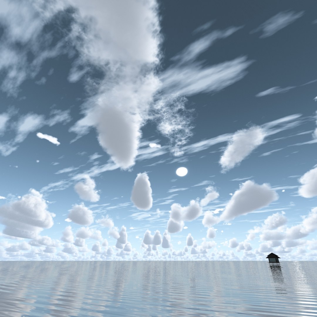 Sky Clouds 3d Model