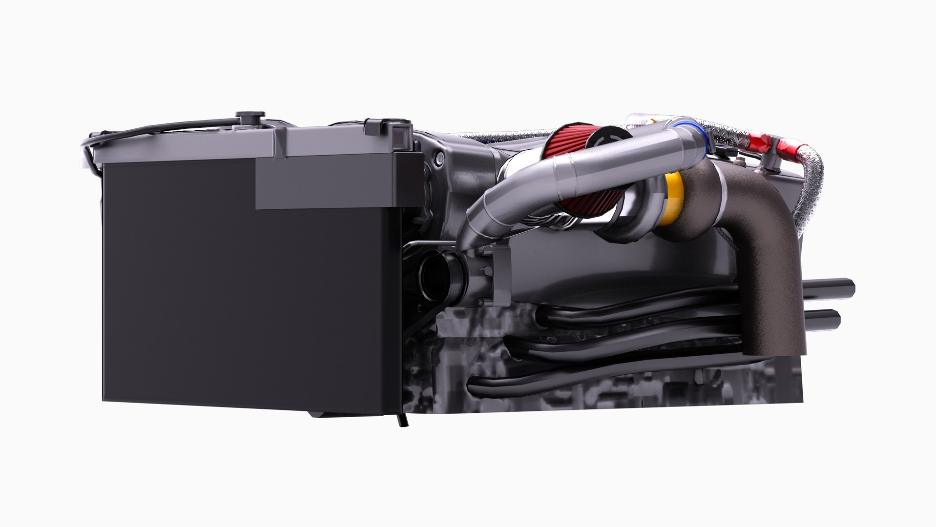 3D RB26 Inline 6 600HP Turbonetics Engine Model - TurboSquid 2337121