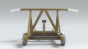 3D laos Game Medieval Catapult