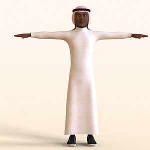 Toon Arab Male