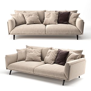 sofa faubourg 3D model
