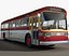 Generisches Retro BUS 02 - Low Poly
