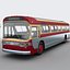 Generisches Retro BUS 02 - Low Poly