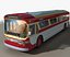 Generisches Retro BUS 02 - Low Poly