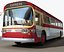 Generisches Retro BUS 02 - Low Poly