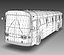 Generisches Retro BUS 02 - Low Poly