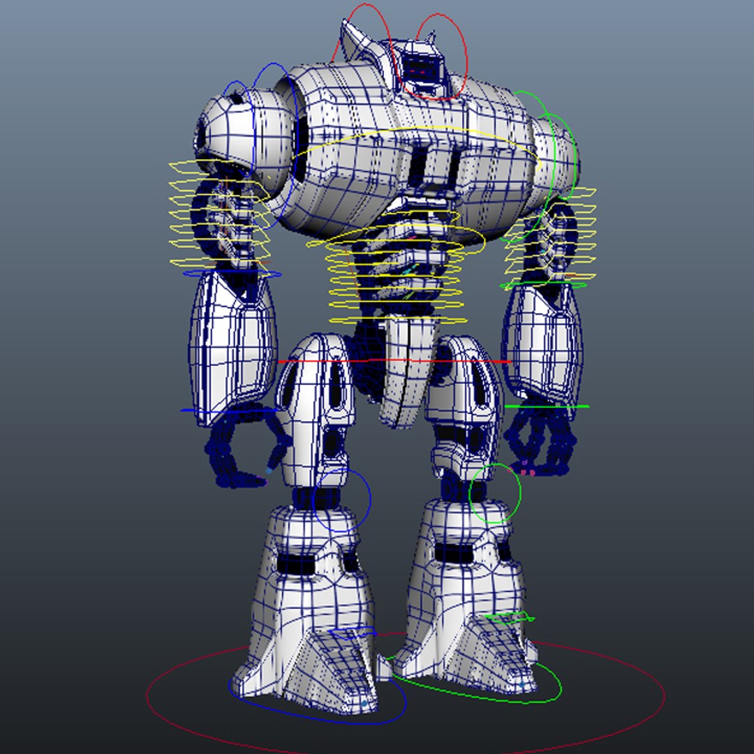 Robot Rigged Model - TurboSquid 1178883