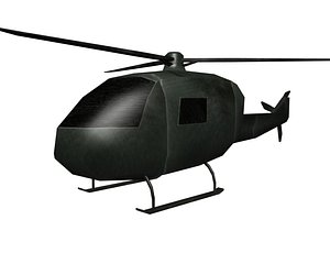 Low-poly Helicopter