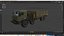 military truck pbr 4k low poly 3D