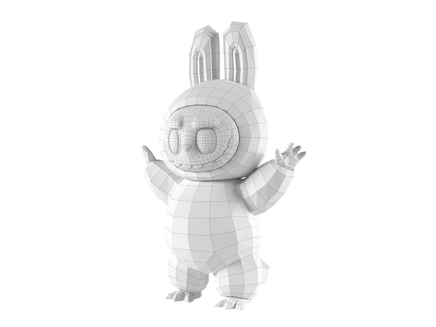 3D Labubu - TurboSquid 2440800