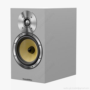 3d bookshelf bowers wilkins cm model