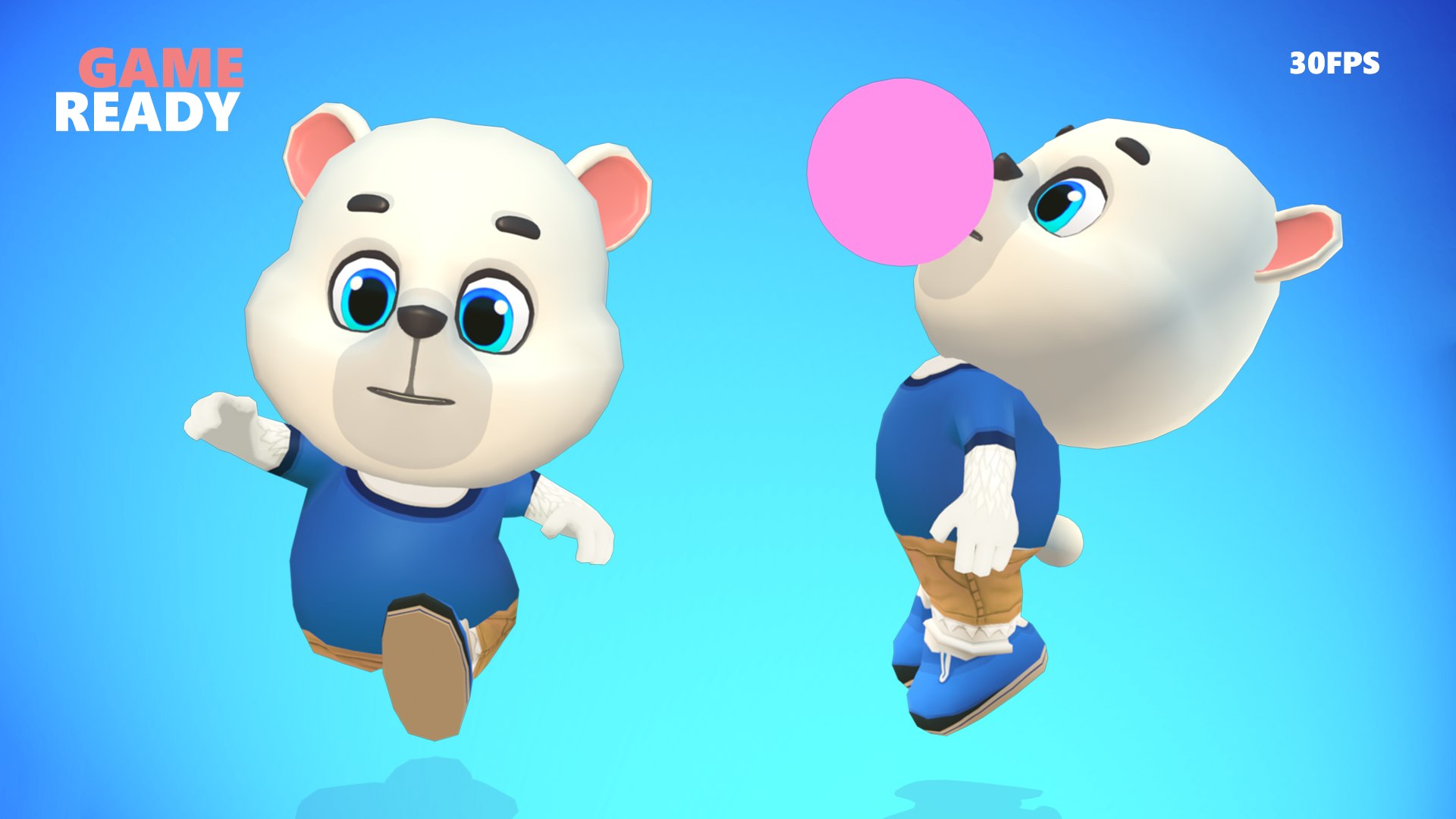 3D Polar Bear Animations Rig - TurboSquid 1700867