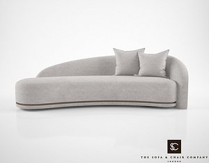 sofa chair company mouna 3d model