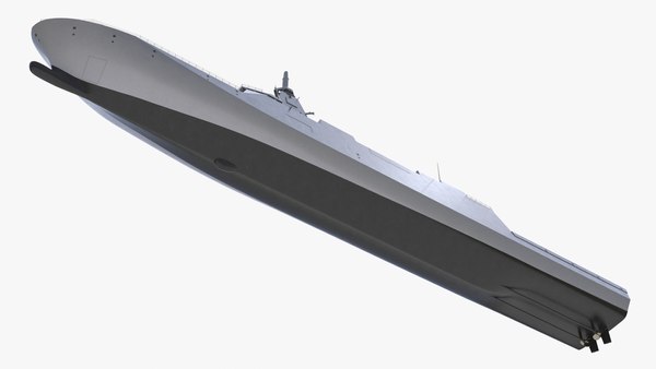 modelo 3d Fragata japonesa clase Mogami FFM-2 con aparejo - TurboSquid ...