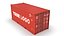 Generic container 20feet  PSD Editable